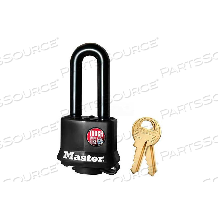 GENERAL SECURITY WEATHER RESISTANT COVERED LAMINATED PADLOCKS by Master Lock GENERAL SECURITY WEATHER RESISTANT COVERED LAMINATED PADLOCKS by Master Lock