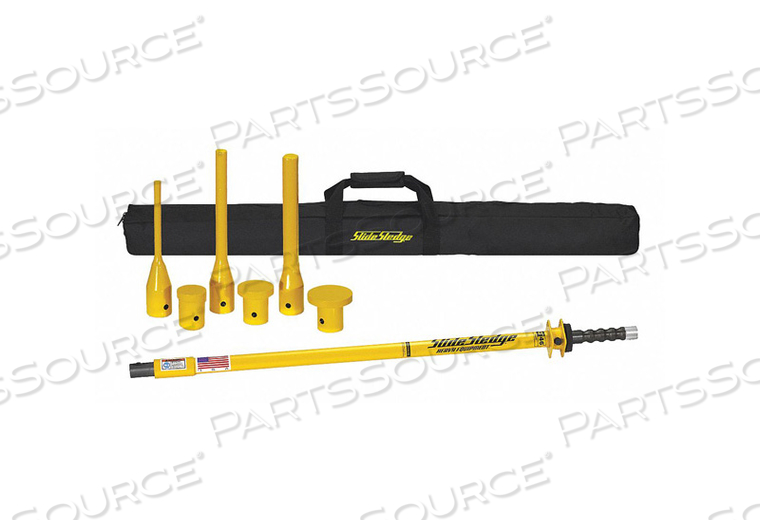 SLIDE HAMMER SLEDGE 13 LB 46 IN W/6 TIPS by Slide Sledge