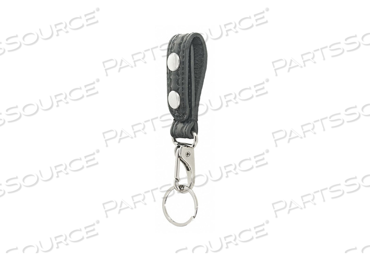 KEY POUCH SYNTHETIC LEATHER BLACK by Heros Pride