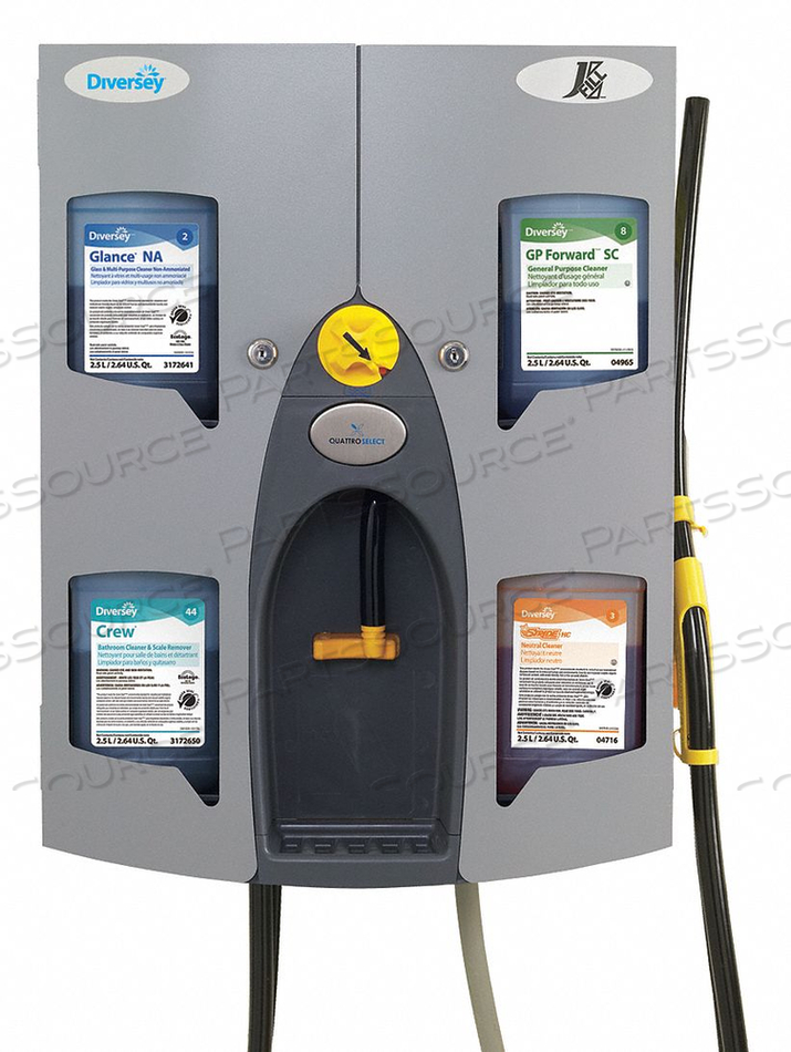 CHEMICAL DISPENSER J-FILL WALL MOUNT by Diversey