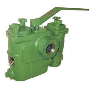 DUPLEX STRAINER 304 SS 1-1/4 THREADED by Mueller Steam Specialty