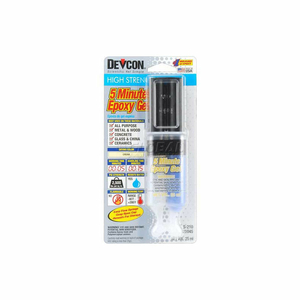 5 MINUTE EPOXY GEL (S-210), 25ML SYRINGE by Devcon 5 MINUTE EPOXY GEL (S-210), 25ML SYRINGE by Devcon
