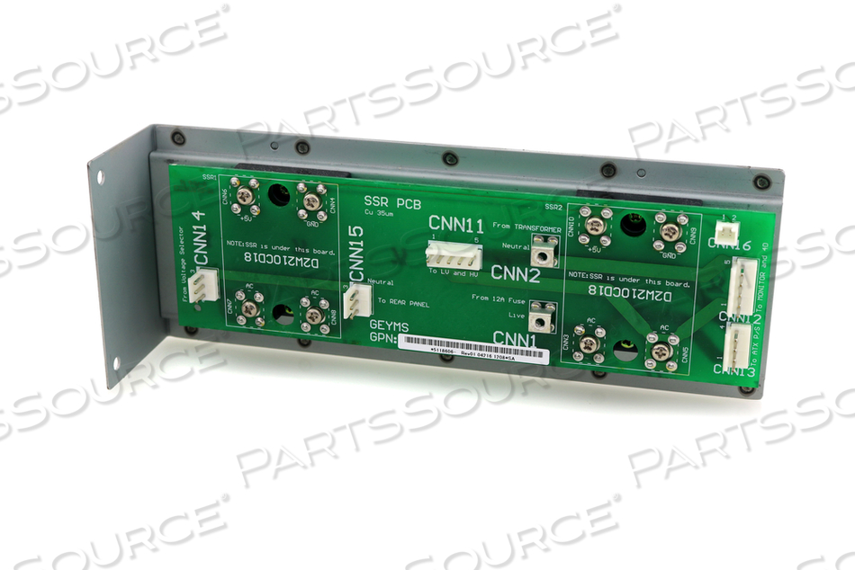 SOLID-STATE RELAY PRINTED CIRCUIT BOARD (PCB) ASSEMBLY MAIN POWER SUPPLY LOGIQ 7 