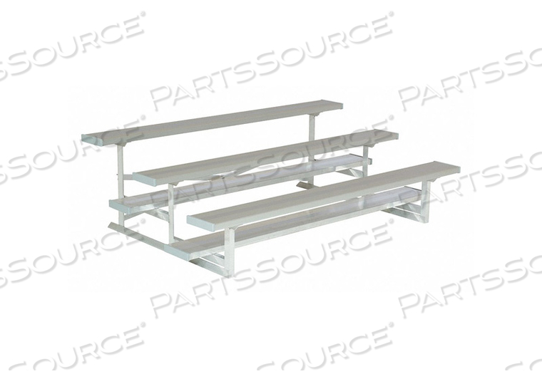 BLEACHER 3 ROWS 15 SEATS by National Recreation Systems