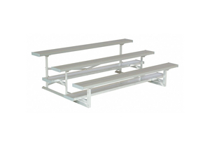 BLEACHER 3 ROWS 15 SEATS by National Recreation Systems