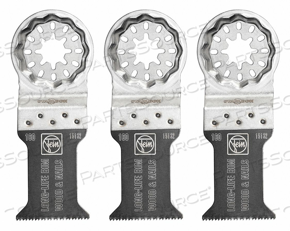 SAW BLADES BI-METAL 7-31/41 IN L PK3 by Fein