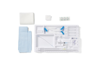 ADULT LUMBAR PUNCTURE TRAY WITH LUER LOCK SYRINGE, NEEDLE by Medline Industries, Inc.