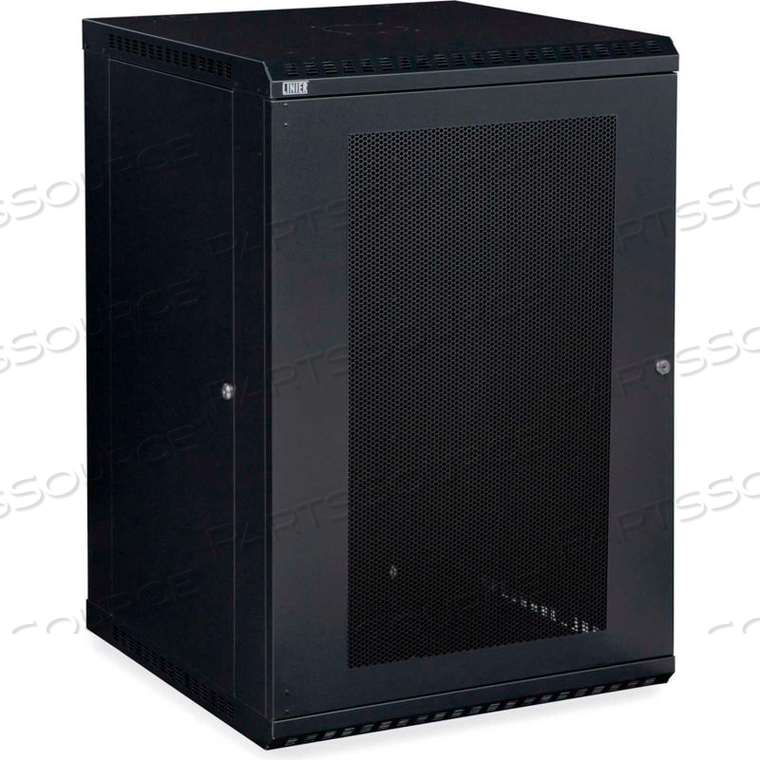 18U LINIER FIXED WALL MOUNT CABINET - VENTED DOOR by Kendall Howard LLC 18U LINIER FIXED WALL MOUNT CABINET - VENTED DOOR by Kendall Howard LLC