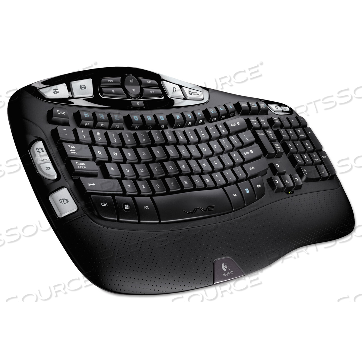 920-011898 Logitech K350 WIRELESS KEYBOARD, BLACK For Sale