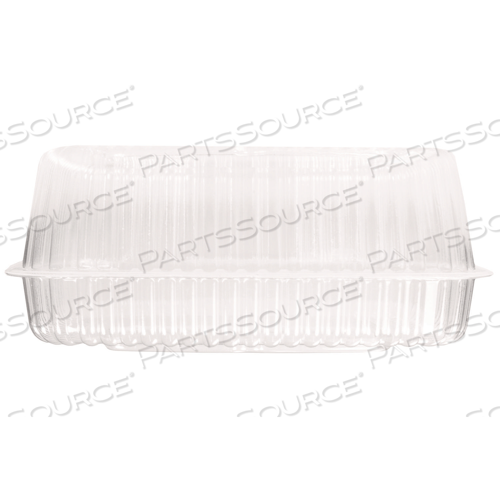 HANDI-LOCK SINGLE COMPARTMENT FOOD CONTAINER, 46 OZ, 8 X 3 X 8.87, CLEAR, PLASTIC by HFA