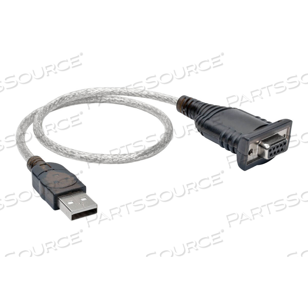 USB TO NULL MODEM SERIAL FTDI ADAPTER CABLE WITH COM RETENTION by Tripp Lite