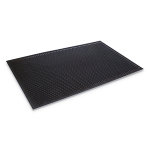 CROWN-TRED INDOOR/OUTDOOR SCRAPER MAT, RUBBER, 43.75 X 66.75, BLACK by Crown