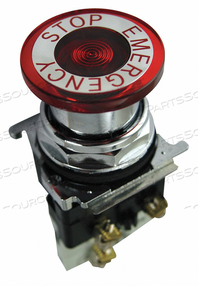 ILLUMINATED EMERGENCY STOP PUSH BUTTON by Eaton