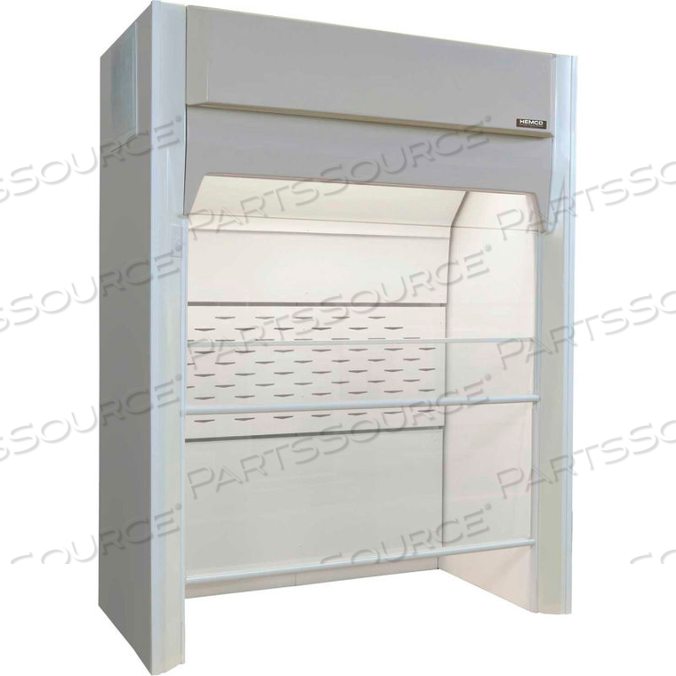 SE FM FLOOR MOUNTED WALK-IN FUME HOOD WITH VAPOR PROOF LIGHT, 96"W X 36"D X 94"H 