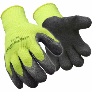 HIVIS THERMAL ERGOGRIP GLOVE, HIVIS LIME-YELLOW - XL by RefrigiWear