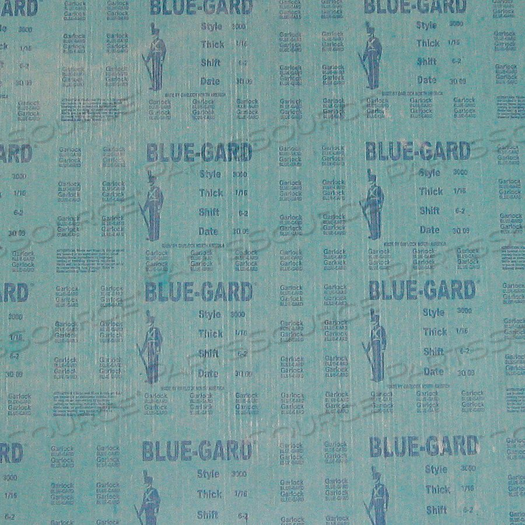 GASKET ARAMID FIBER 1/8 IN T 15 X 15 IN by Garlock Sealing Technologies GASKET ARAMID FIBER 1/8 IN T 15 X 15 IN by Garlock Sealing Technologies