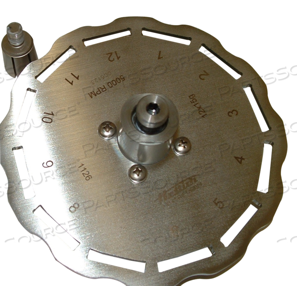 ROTOR, SWING-OUT, 12-PLACE, 2963 RCF, 60° ANGLE, 5000RPM SPEED by Hettich Instruments LP