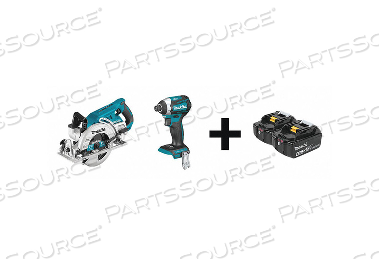 CORDLESS COMBINATION KIT 18.0V 2 TOOLS by Makita
