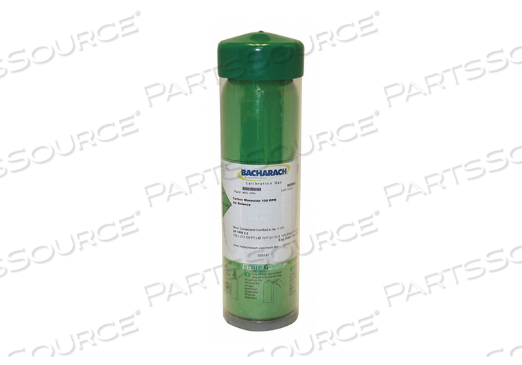 CALIBRATION GAS CYLINDER 500PPM CO 103L by Bacharach