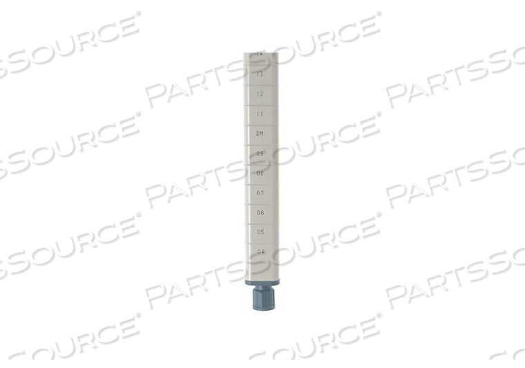 METROMAX MQ63PE INDUSTRIAL SHELVING POST, EPOXY COATED STEEL, 63" H by Intermetro Industries (Emerson)