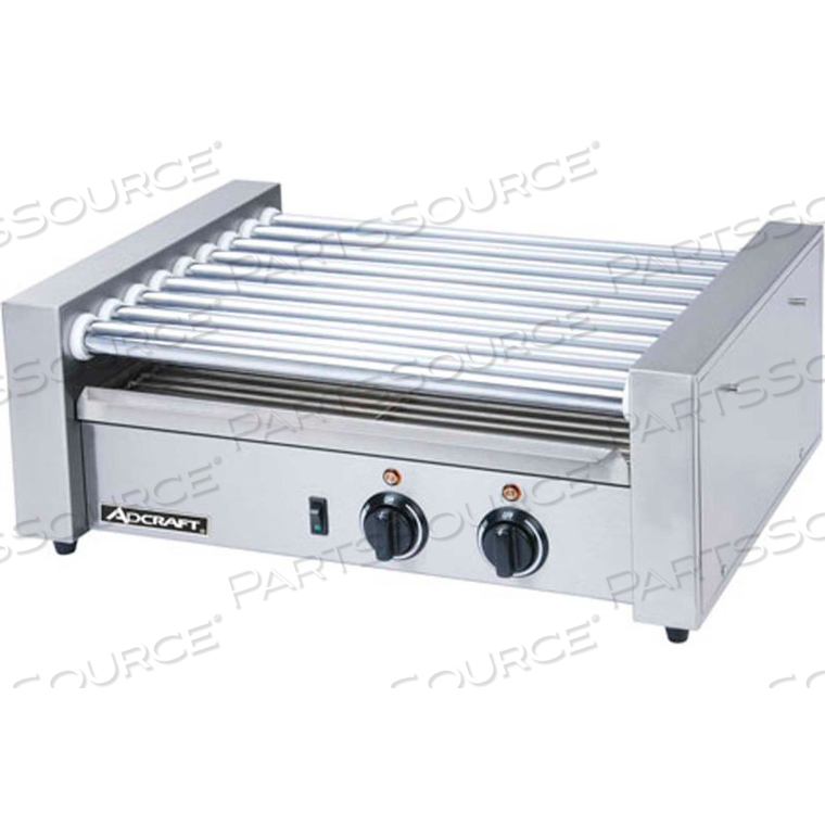 ADCRAFT - ROLLER GRILL, STAINLESS STEEL, 24 HOT DOGS, 120 VOLT by Admiral Craft Equipment Corp.