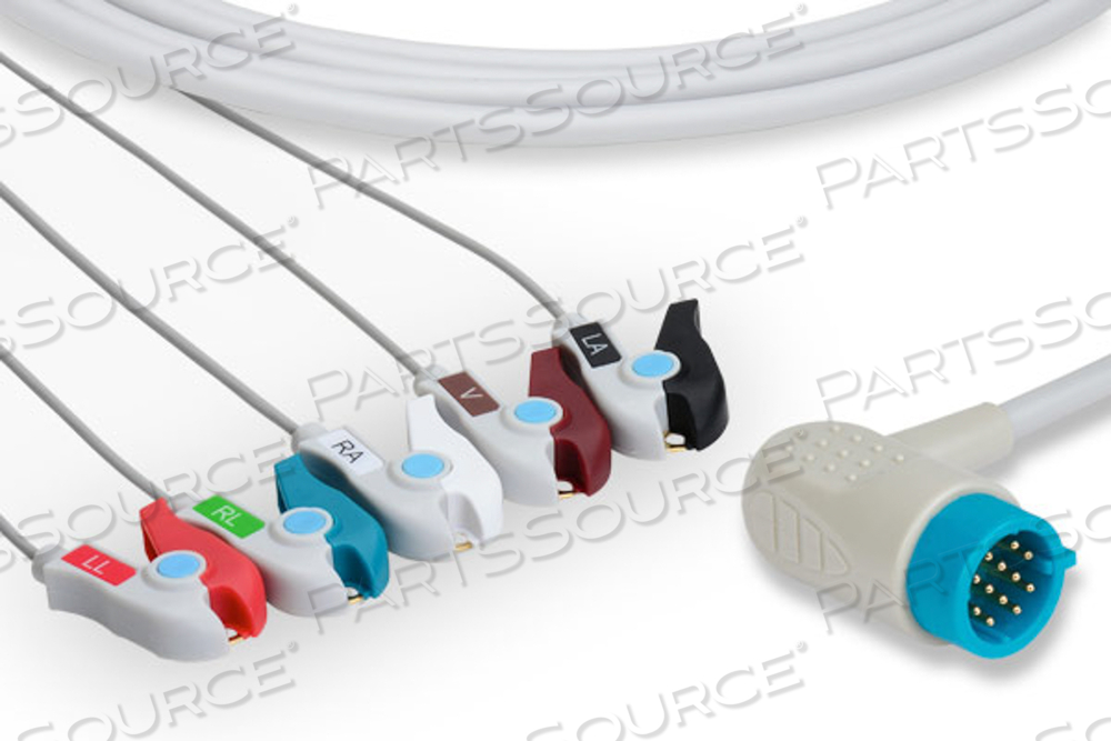 STRYKER > MEDTRONIC > PHYSIO CONTROL COMPATIBLE DIRECT-CONNECT ECG CABLE 