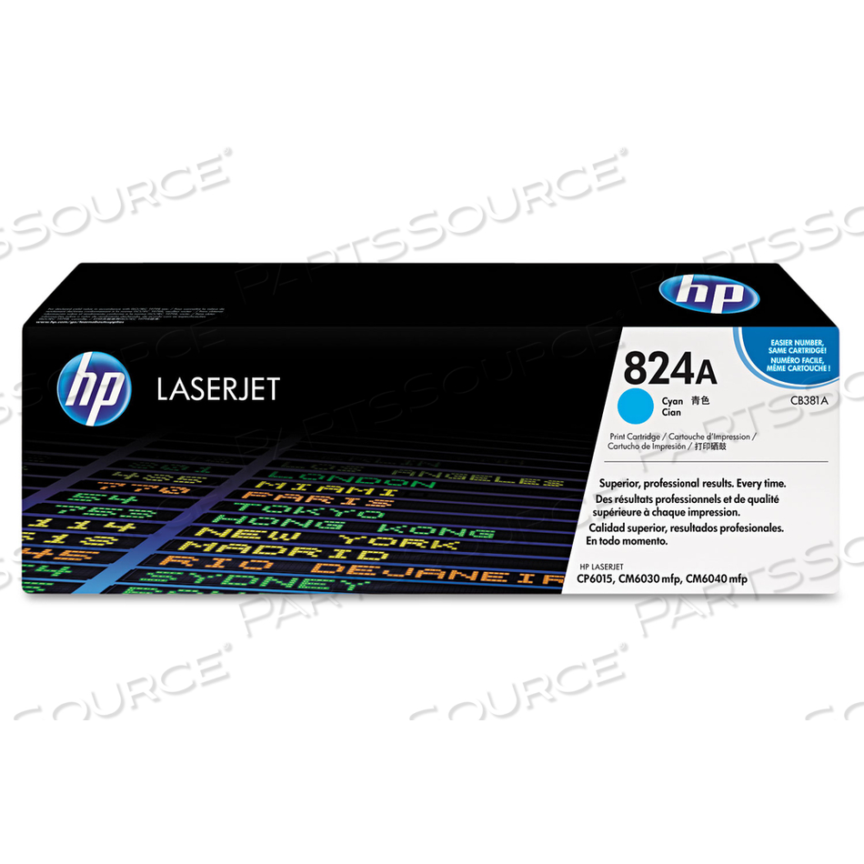 TONER CARTRIDGE, REPLACEMENT FOR HP COLOR LASERJET CM6030, HP COLOR LASERJET CM6030F, HP COLOR LASERJET CM6040, HP COLOR LASERJET CM6040F, H 