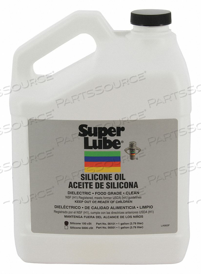 PURE SILICONE OIL 100 CSTPAIL 1 GAL. by Super Lube PURE SILICONE OIL 100 CSTPAIL 1 GAL. by Super Lube