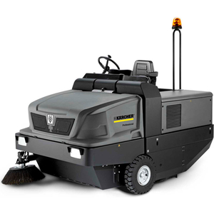 RIDE ON PROPANE SWEEPER WITH WARNING BEACON, KM 150/500 R LPG by Karcher North America, Inc RIDE ON PROPANE SWEEPER WITH WARNING BEACON, KM 150/500 R LPG by Karcher North America, Inc