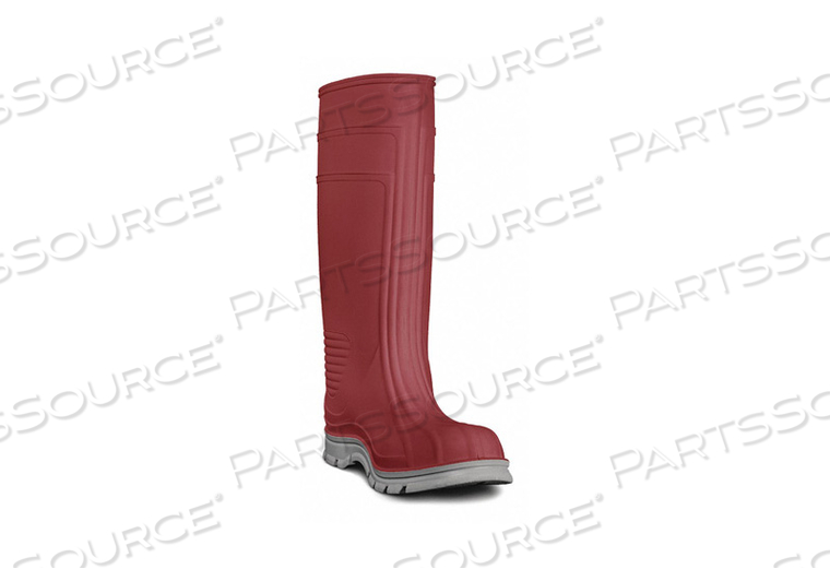 J7538 RUBBER BOOT MEN'S 12 KNEE RED PR by Talon Trax