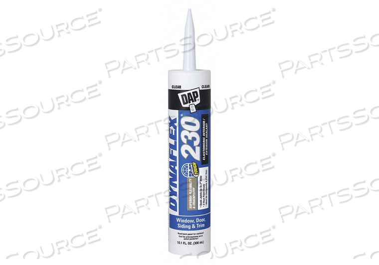 D0258 SEALANT 10.1 OZ CLEAR by DAP Products Inc. D0258 SEALANT 10.1 OZ CLEAR by DAP Products Inc.