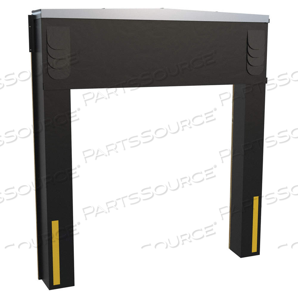 DOCK SEAL/SHELTER COMBINATION, DOCK SEAL WITH SHELTER, 7 1/2 FT TO 10 FT, 8 FT TO 8 FT, WOOD by Approved Vendor