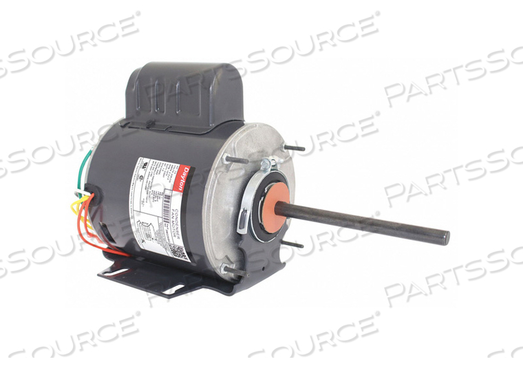 CONDENSER FAN MOTOR, MOTOR DESIGN PERMANENT SPLIT CAPACITOR, PHASE SINGLE, 1/4 HP, NO. OF SPEEDS 1, VOLTAGE 208-230V AC, MOTOR SHAFT ROTATIO by DAYTON ELECTRIC MANUFACTURING CO CONDENSER FAN MOTOR, MOTOR DESIGN PERMANENT SPLIT CAPACITOR, PHASE SINGLE, 1/4 HP, NO. OF SPEEDS 1, VOLTAGE 208-230V AC, MOTOR SHAFT ROTATIO by DAYTON ELECTRIC MANUFACTURING CO