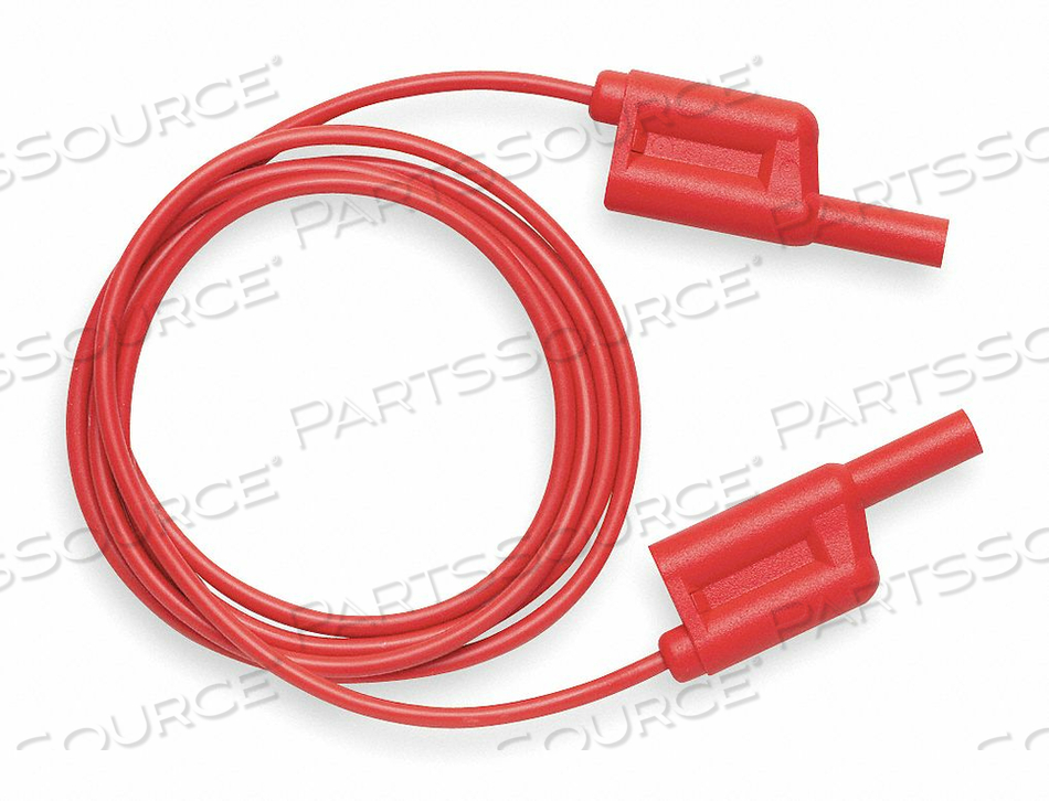 TEST LEAD 48 IN L RED 1000VAC by Pomona Electronics
