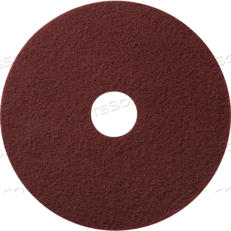13" STRIPPING PAD, MAROON, 10 PER CASE by Americo Manufacturing Co.