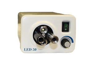 LIGHT SOURCE, 50 W, LED LIGHT SOURCE WITH 4-PORT TURRET by Weco Manufacturing Group