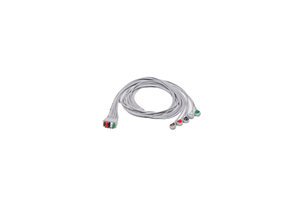 51 IN 5-LEAD SNAP AHA ECG LEADWIRE SET FOR ECG MONITORS by GE Medical Systems Information Technology (GEMSIT)