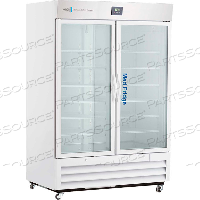 SUPPLY PREMIER PHARMACY/VACCINE SWING GLASS DOOR REFRIGERATOR, 49 CU. FT. by American BioTech Supply