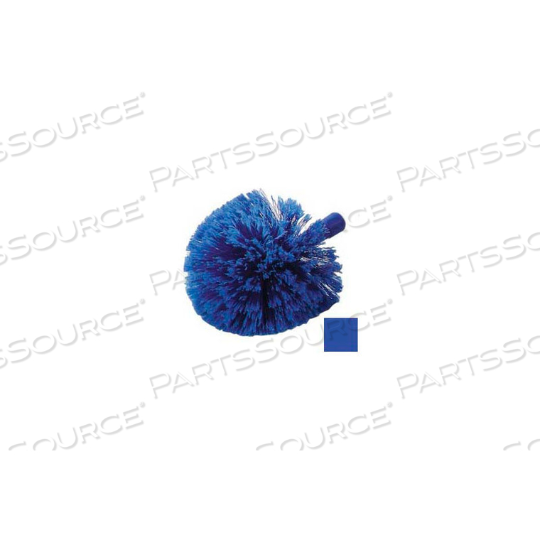 FLO-PAC ROUND DUSTER WITH SOFT FLAGGED PVC BRISTLES, BLUE by Carlisle