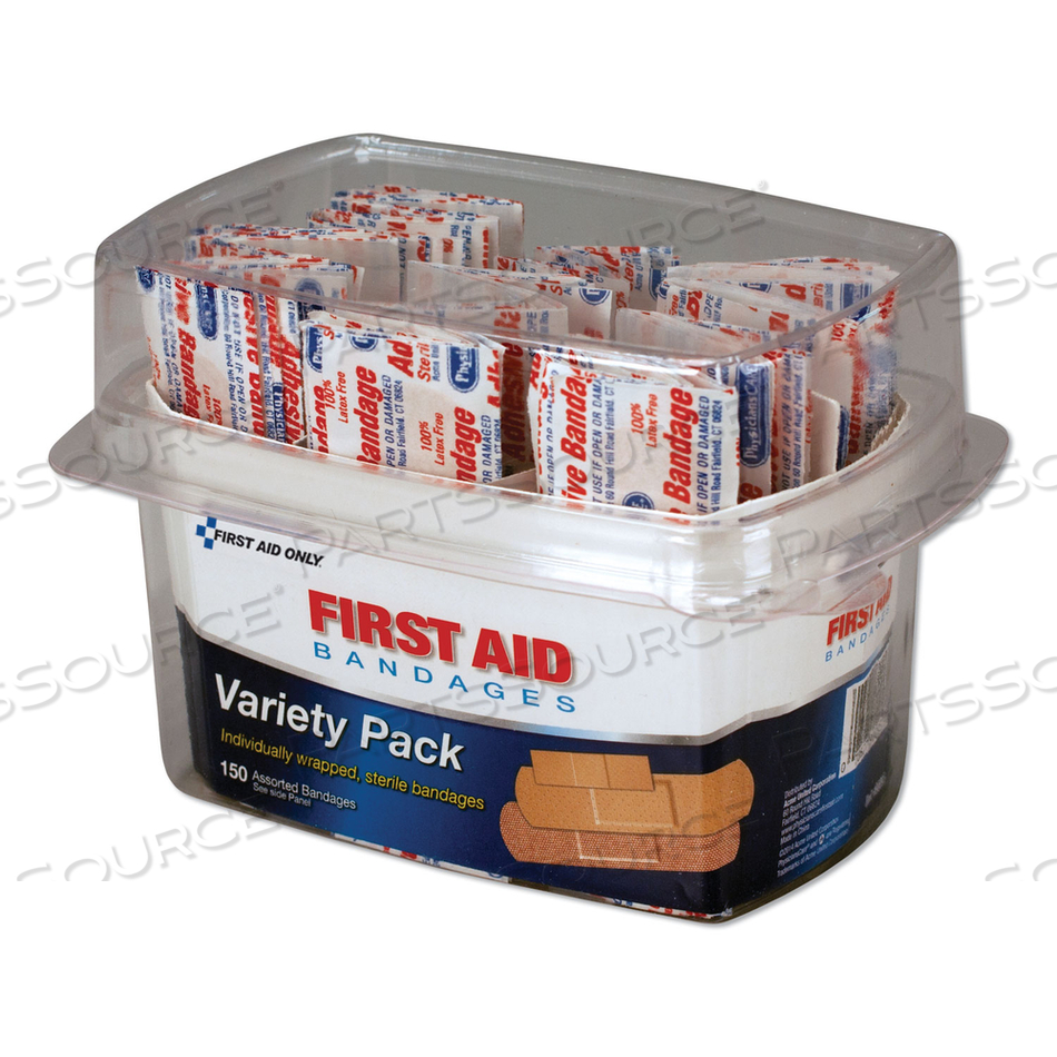 FIRST AID BANDAGES, ASSORTED by Physicianscare