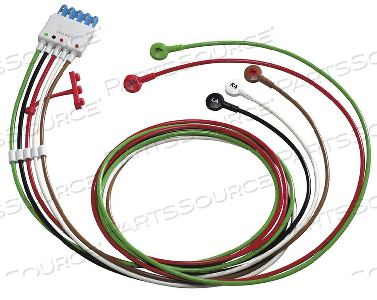 5 LEAD SNAP ECG LEADWIRE 