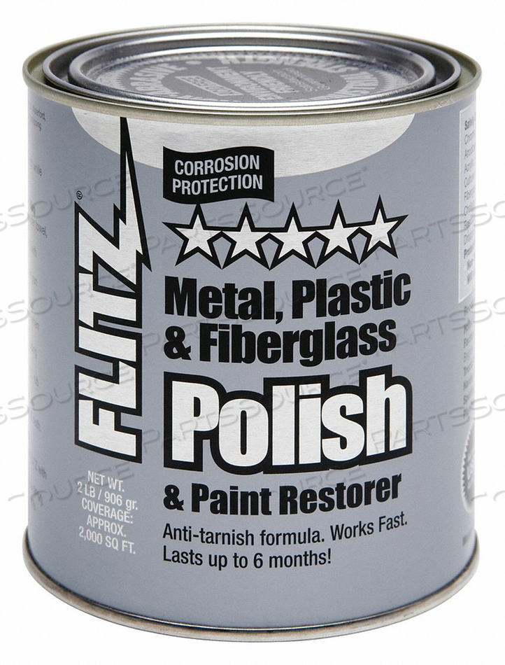 METAL RESTORER NON AEROSOL CAN 2 LB. by Flitz Premium Polishing Products METAL RESTORER NON AEROSOL CAN 2 LB. by Flitz Premium Polishing Products