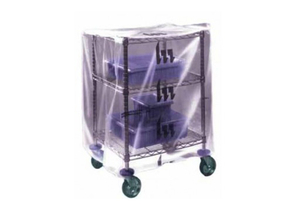 DISPOSABLE CART COVER, CLEAR, 48 MM X 38 MM X 26 MM by Healthmark Industries