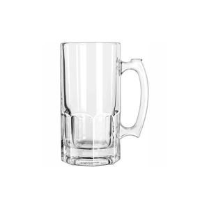 BEER GLASS, MUG 34 OZ., SUPER, 12 PACK by Libbey Glass