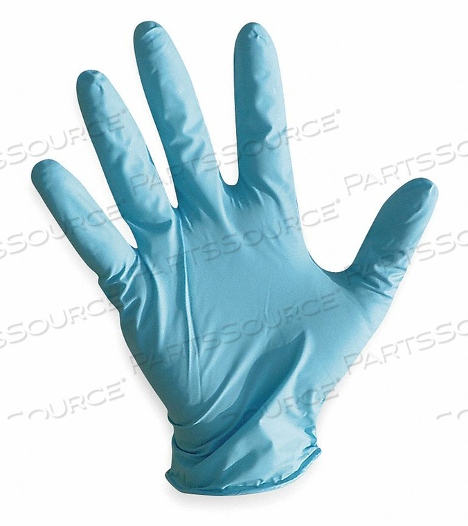 Nitrile Disposable Gloves PK100 L Blue