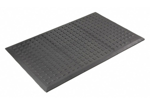 ANTIFATIGUE MAT BLACK 3FT.X5FT. by Wearwell