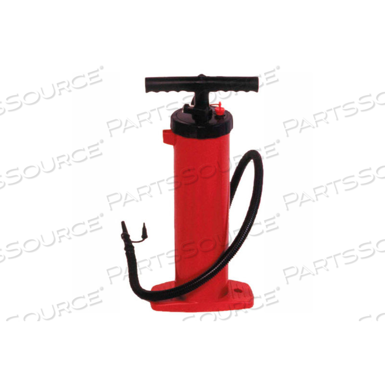 BI-DIRECTIONAL PISTON FOOT PUMP FOR INFLATABLE PRODUCTS by Fabrication Enterprises