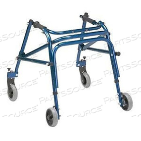 NIMBO POSTERIOR WALKER, ALUMINUM FRAME, KNIGHT BLUE, 19 TO 25 IN by Drive/DeVilbiss Healthcare, Inc NIMBO POSTERIOR WALKER, ALUMINUM FRAME, KNIGHT BLUE, 19 TO 25 IN by Drive/DeVilbiss Healthcare, Inc