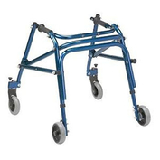 NIMBO POSTERIOR WALKER, ALUMINUM FRAME, KNIGHT BLUE, 19 TO 25 IN by Drive/DeVilbiss Healthcare, Inc