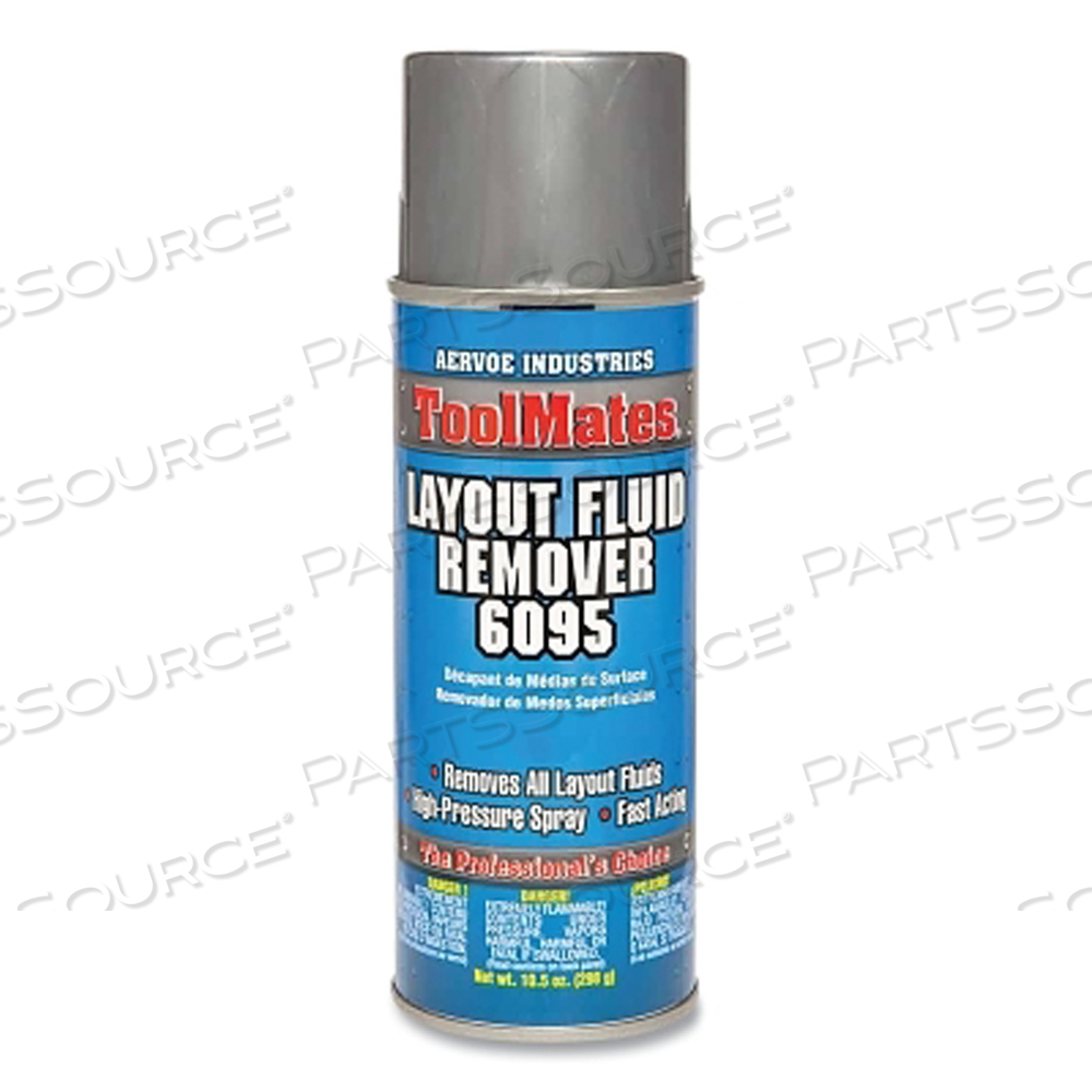TOOLMATES 6095 LAYOUT FLUID REMOVER, 16 OZ, AEROSOL CAN, KETONE ODOR by Crown